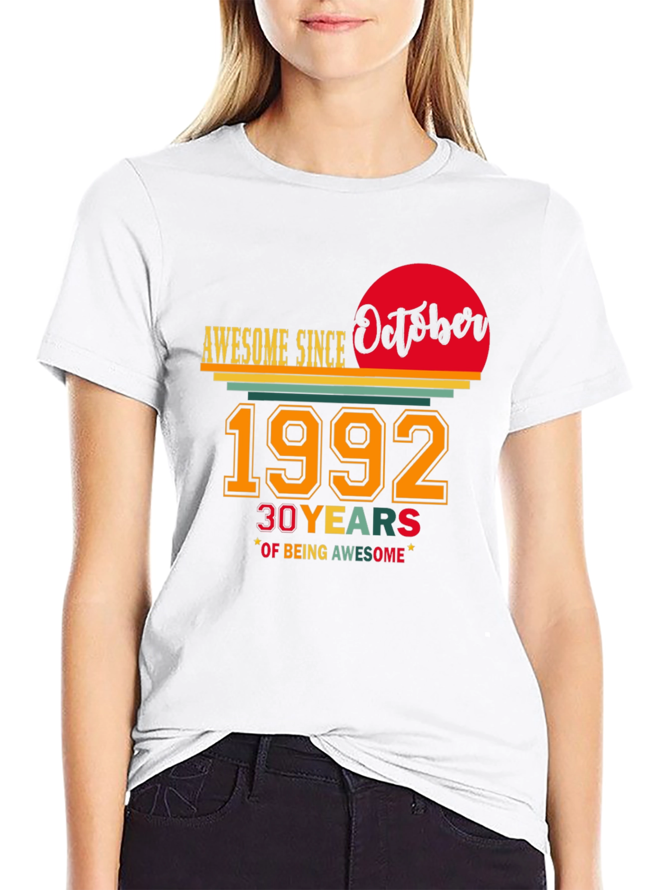 Awesome Since October 1992 - 30th Birthday T-Shirt
