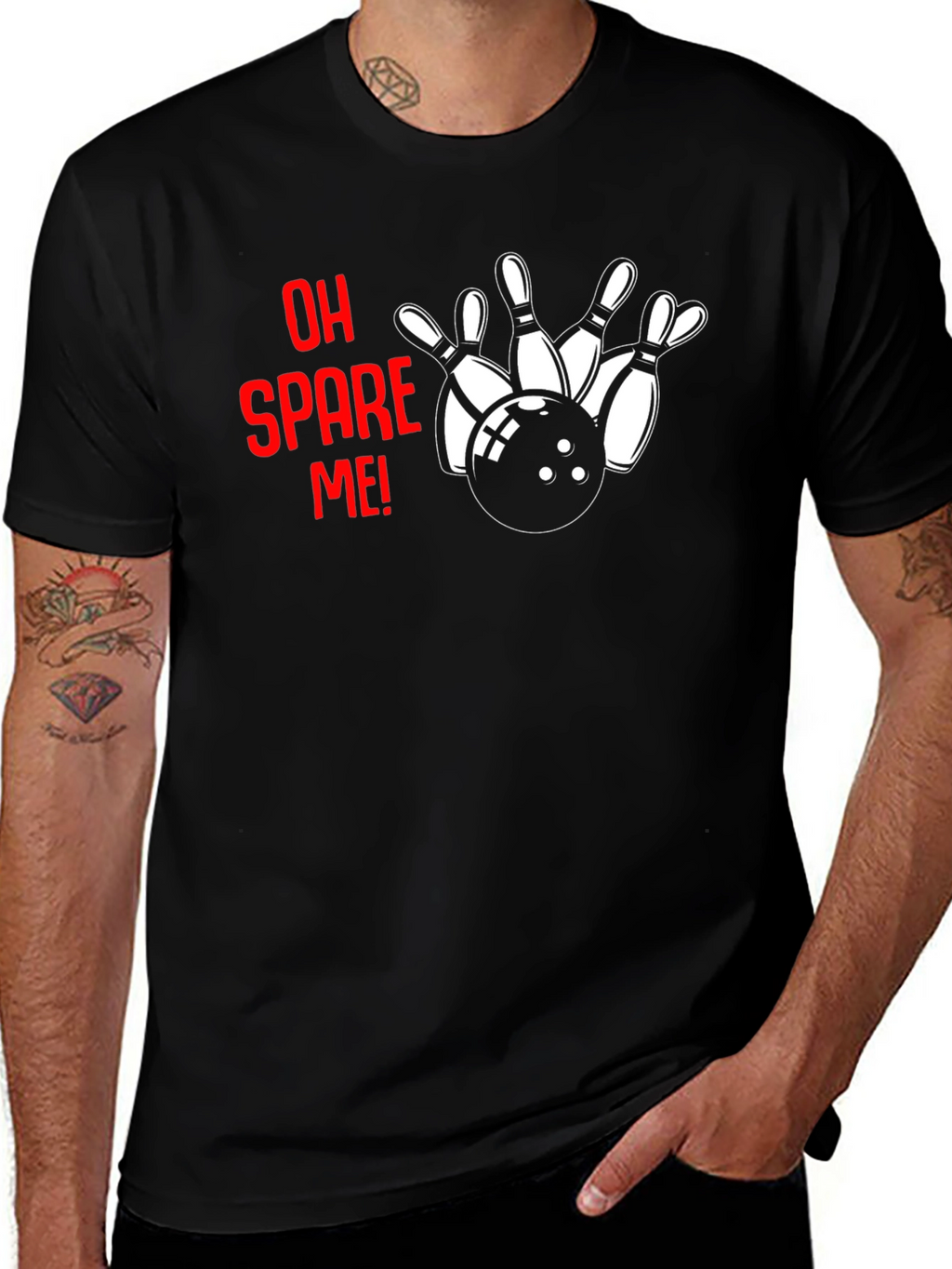 Oh Spare Me! Bowling T-Shirt