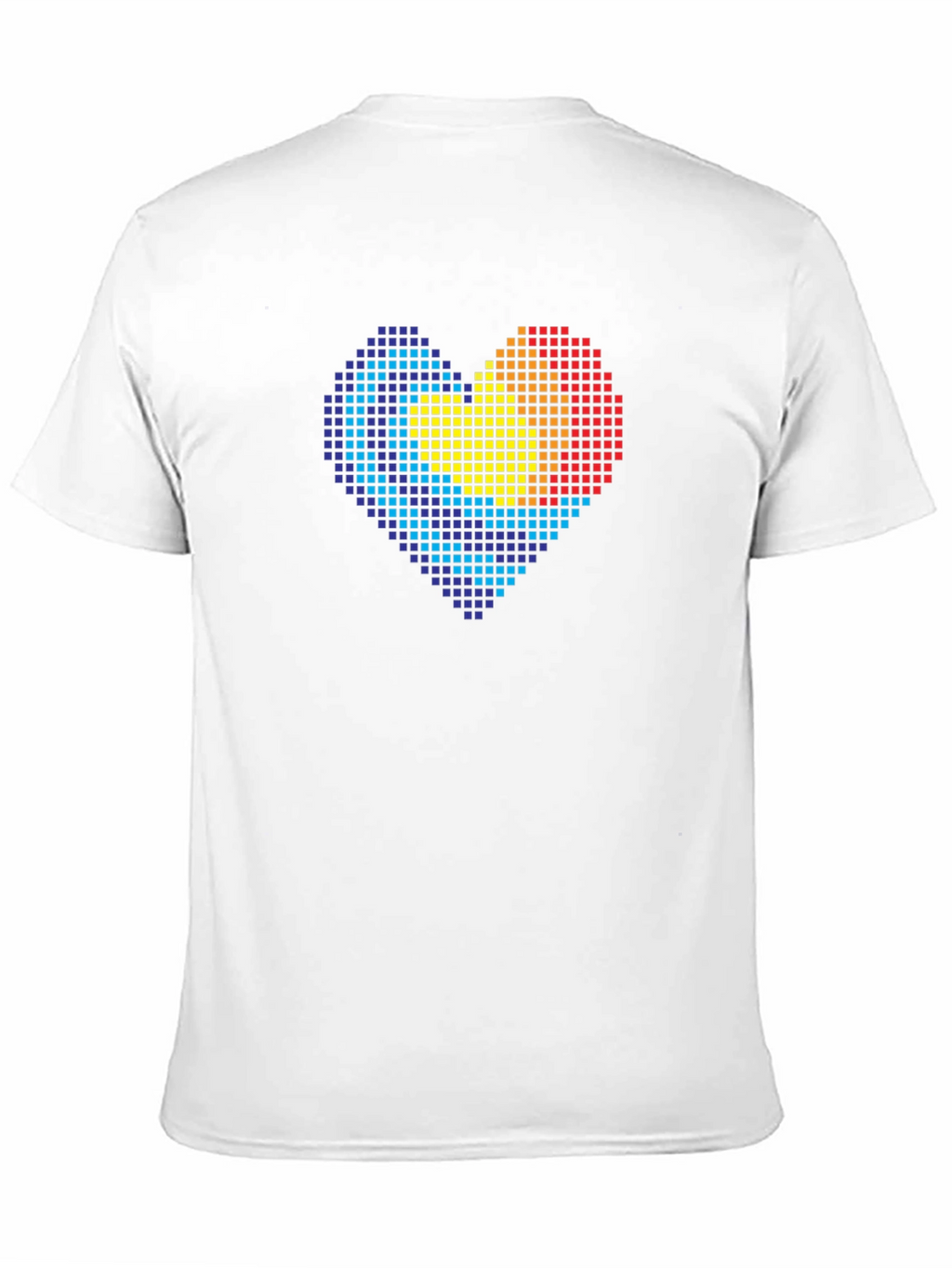 Pixel Heart Graphic T-Shirt