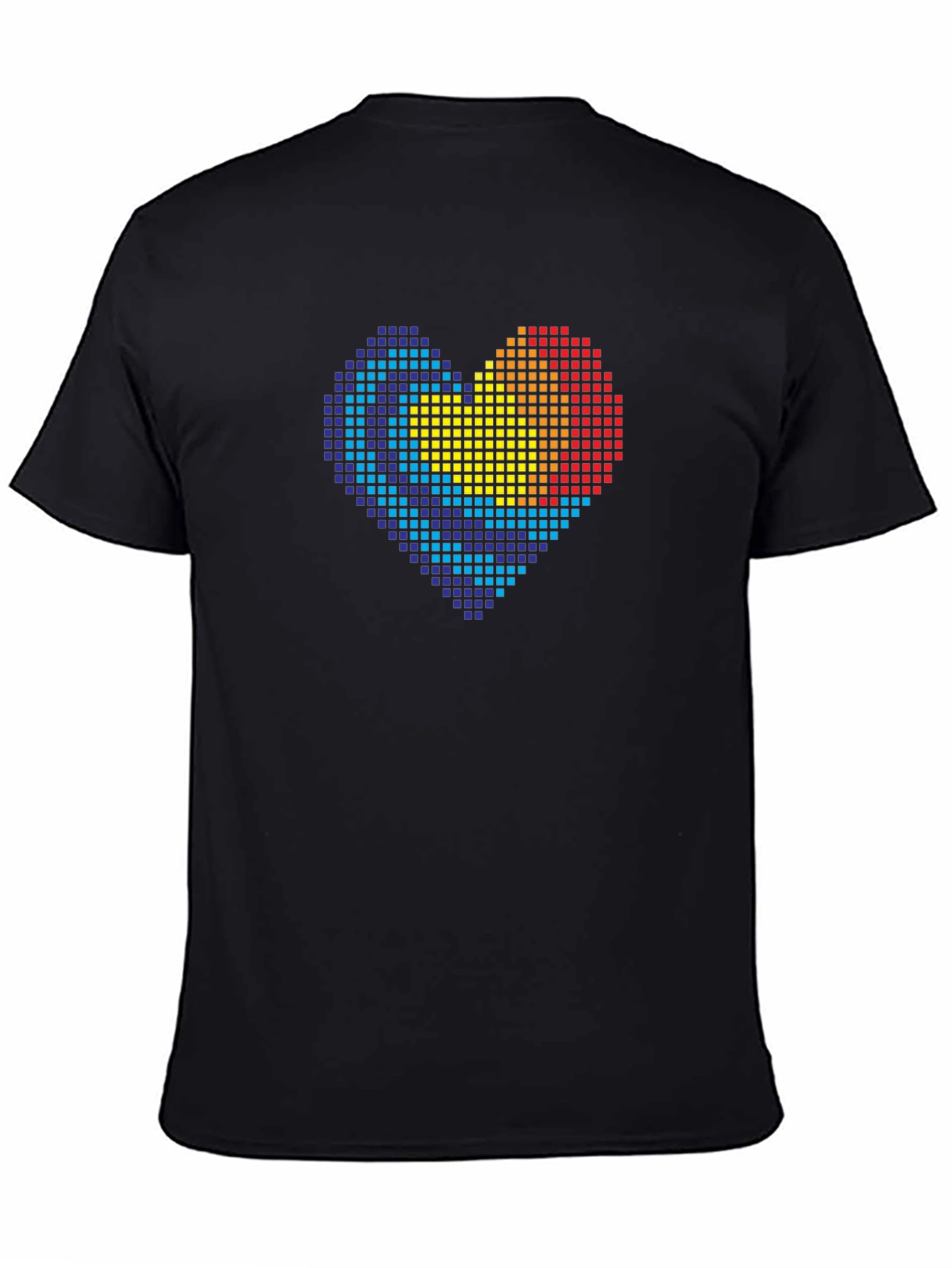 Pixel Heart Graphic T-Shirt