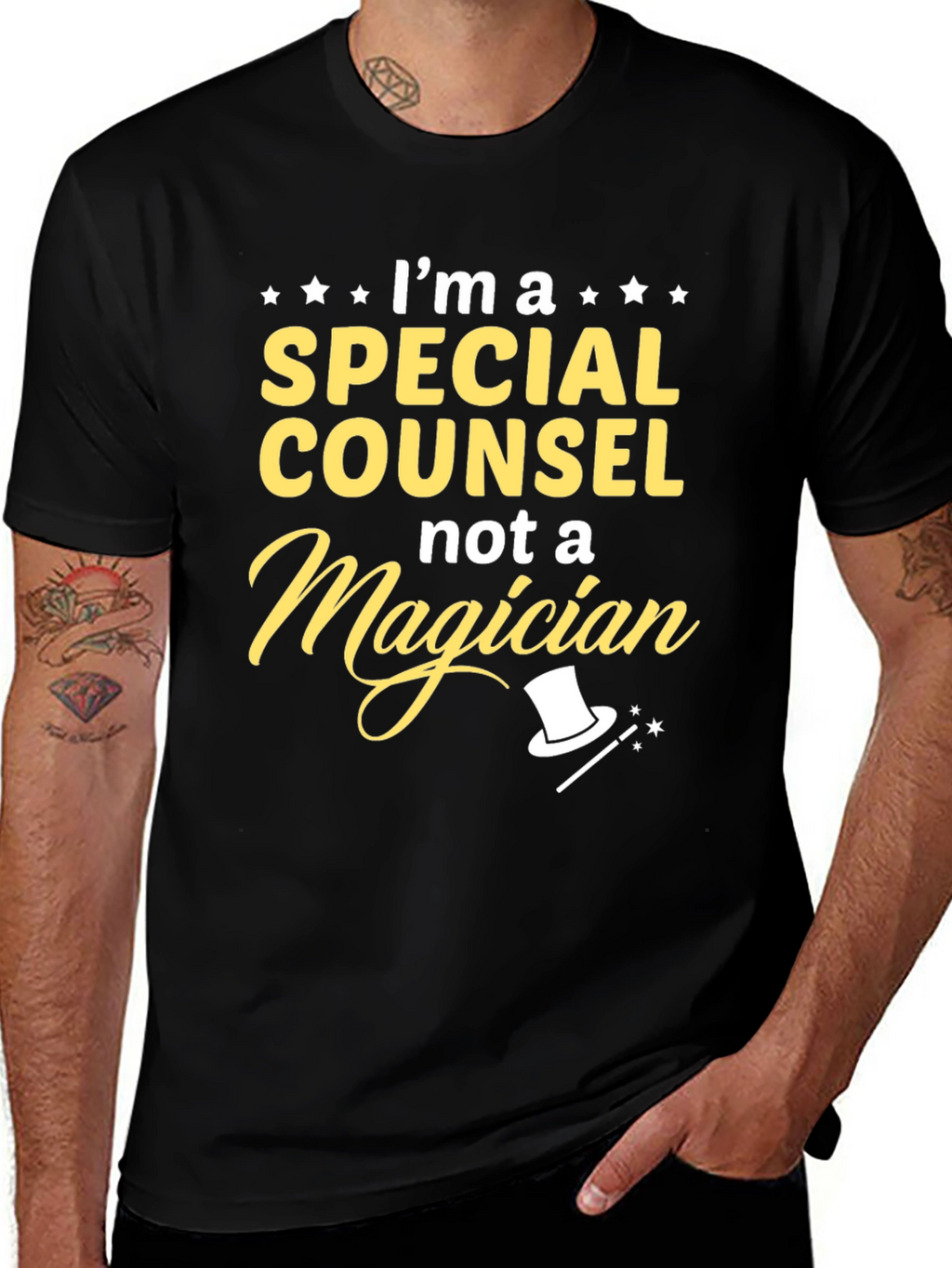 Special Counsel T-Shirt - Not a Magician Funny Tee