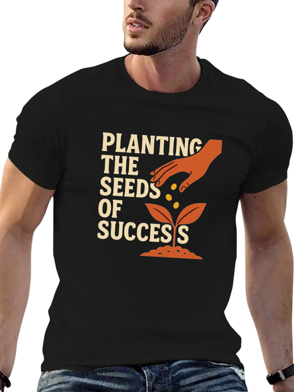 Planting Seeds of Success Graphic T-Shirt