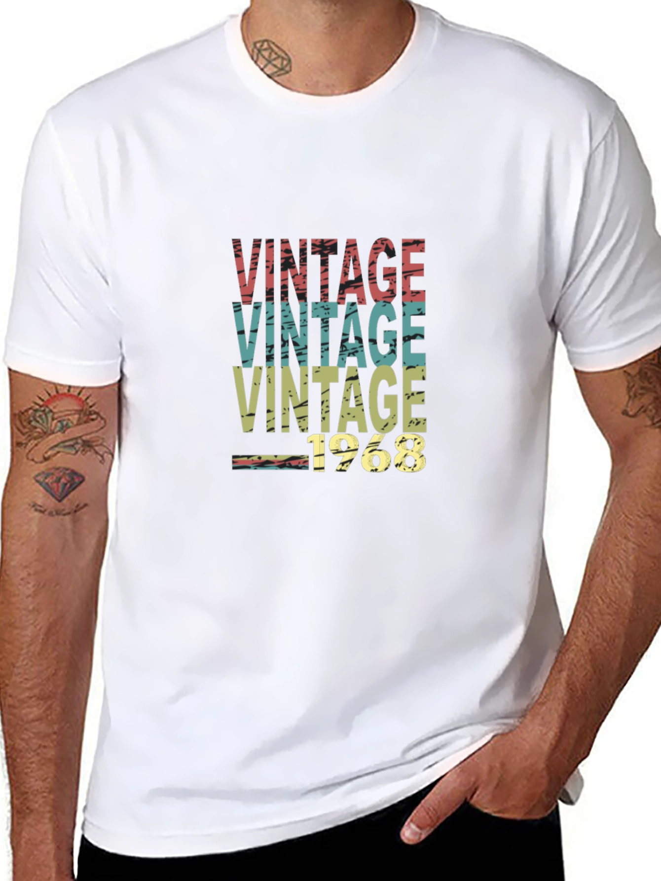 Vintage 1968 T-Shirt - Retro Style