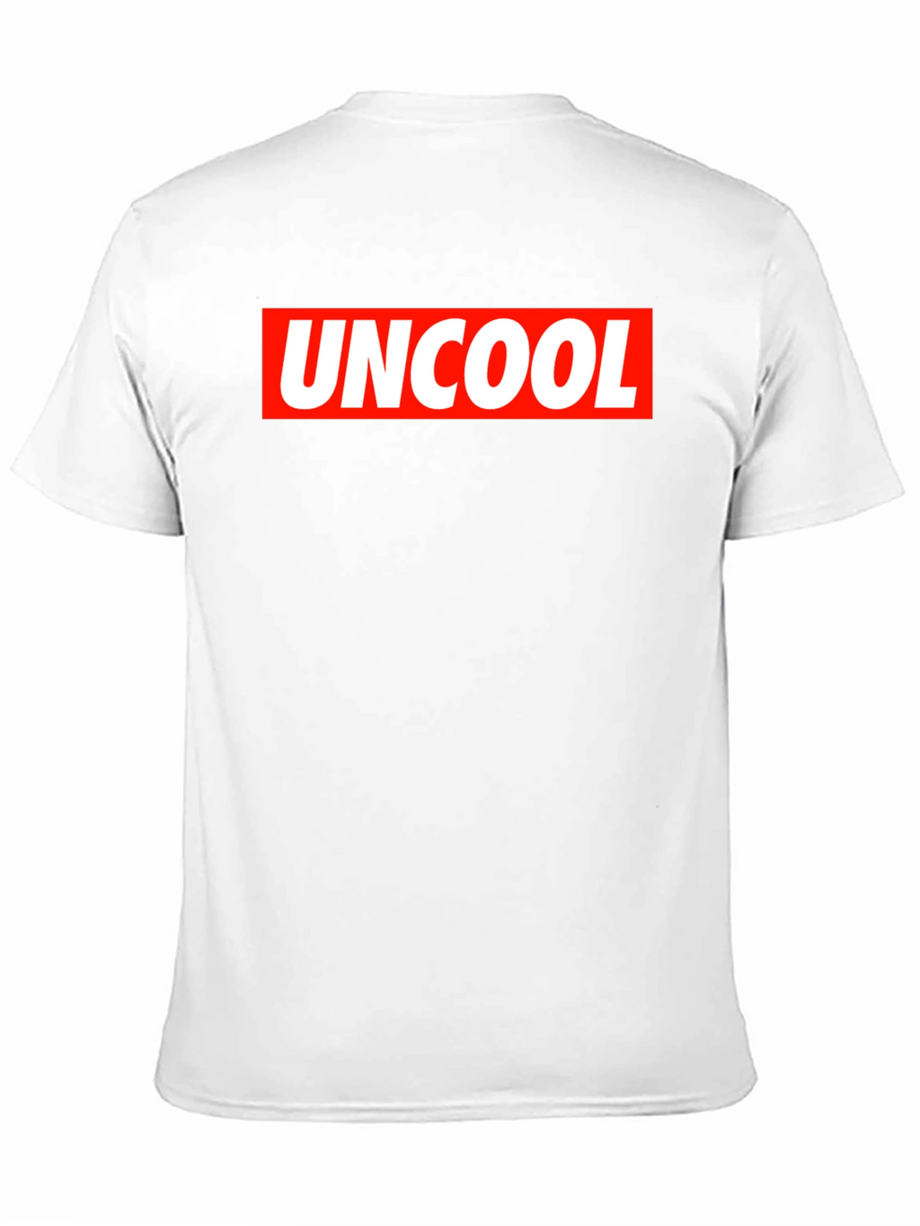 Uncool Graphic Tee - Black Short Sleeve T-Shirt