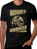 Worlds Okayest Fisherman T-Shirt