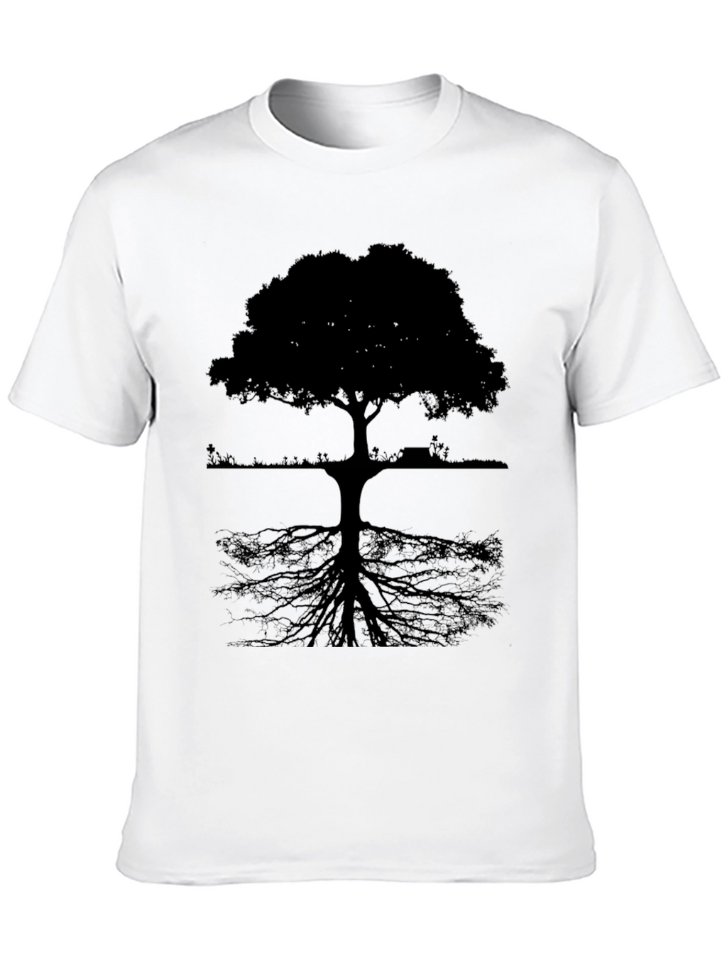 Tree Silhouette Graphic Tee