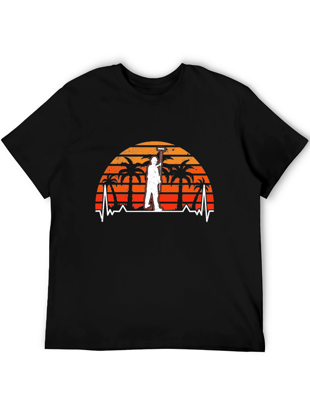 Painter at Sunset Graphic T-Shirt