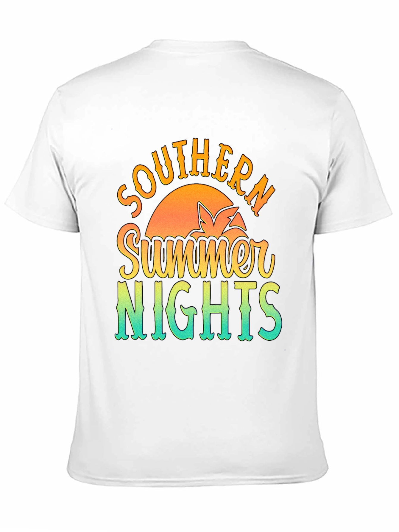 Southern Summer Nights Graphic Tee - Black