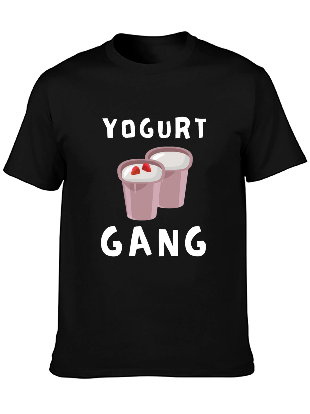 Yogurt Gang T-Shirt - Funny Foodie Tee