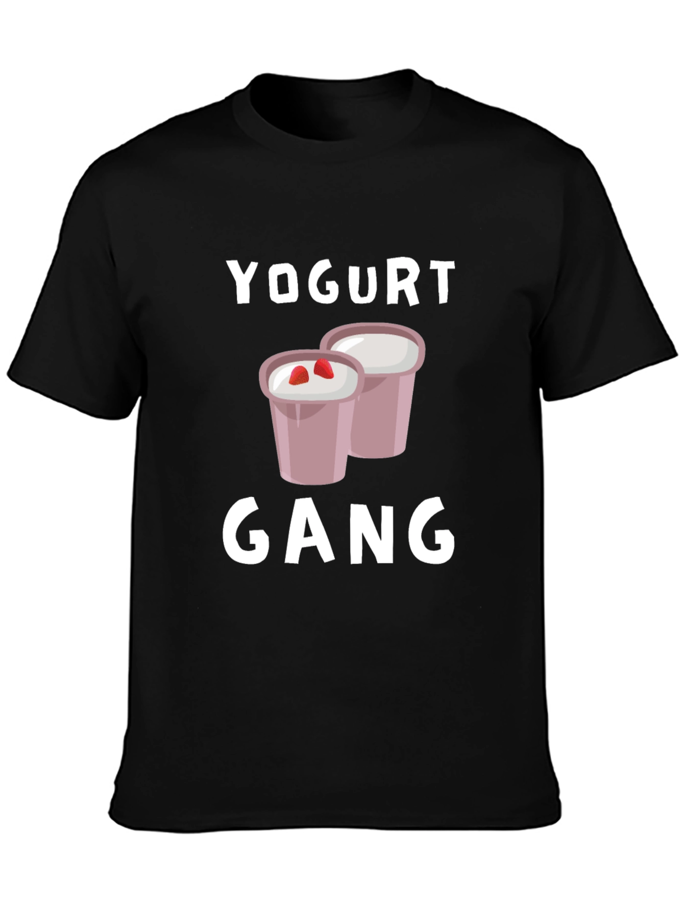 Yogurt Gang T-Shirt - Funny Foodie Tee