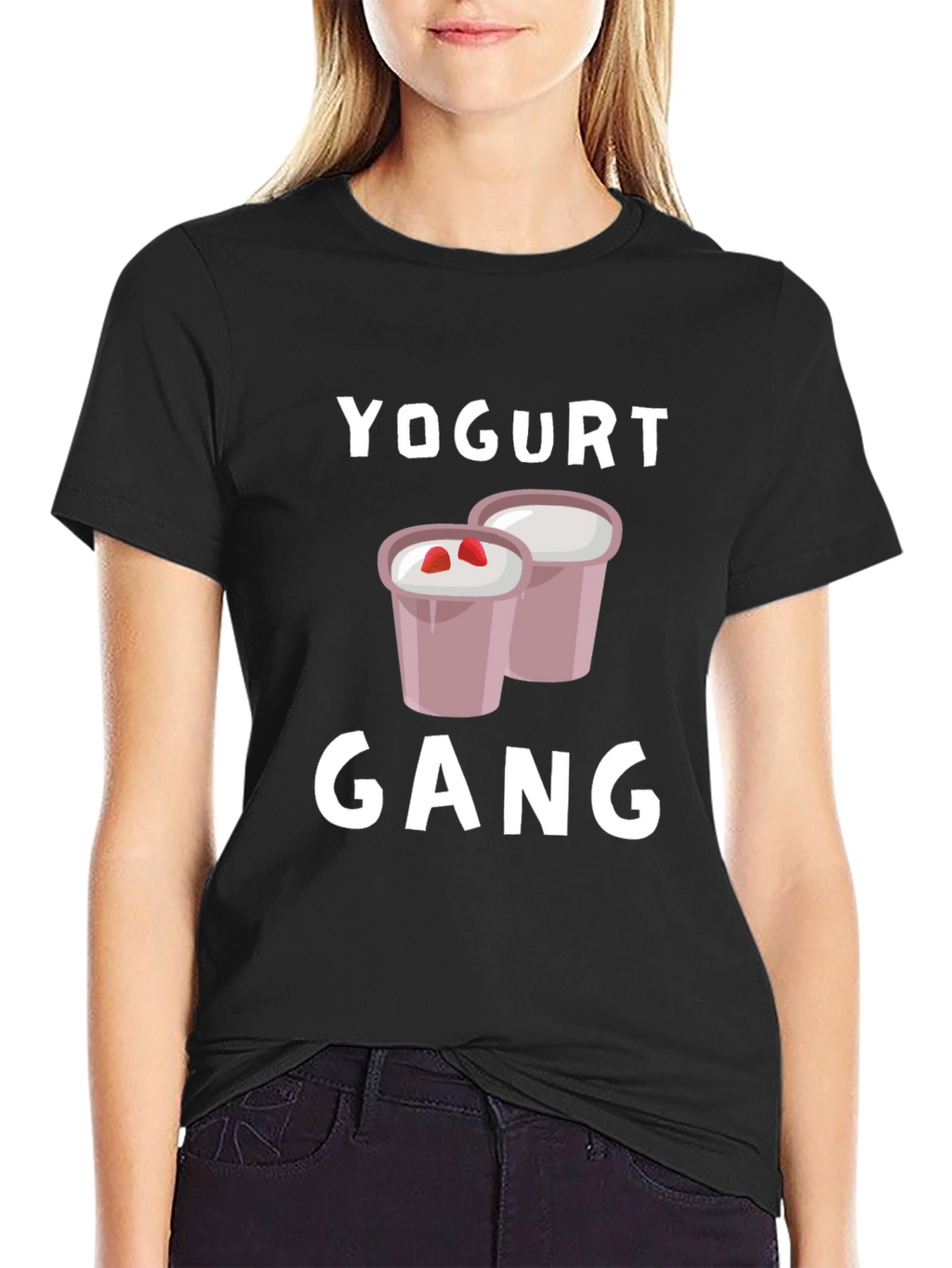 Yogurt Gang T-Shirt - Funny Foodie Tee