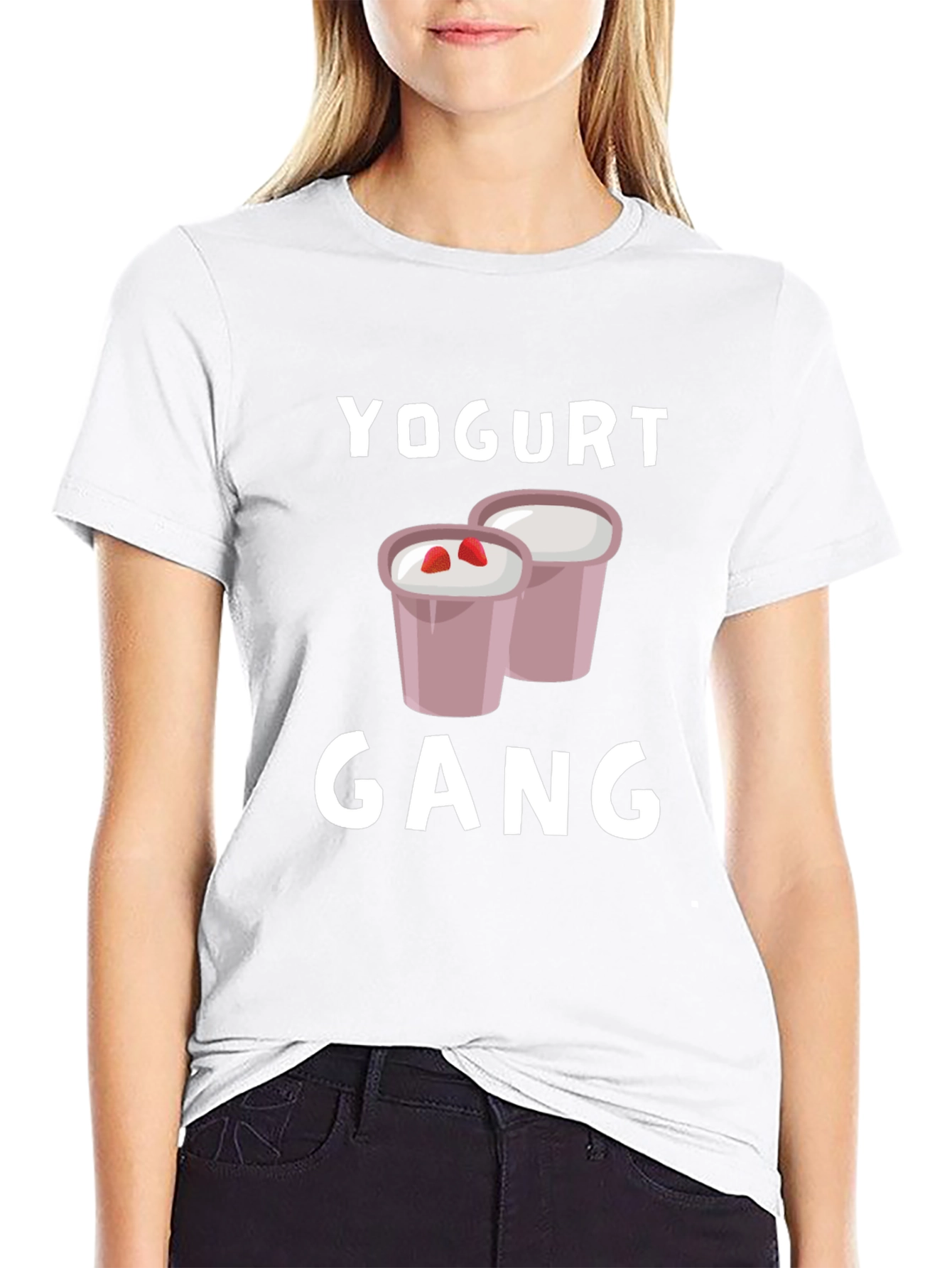 Yogurt Gang T-Shirt - Funny Foodie Tee