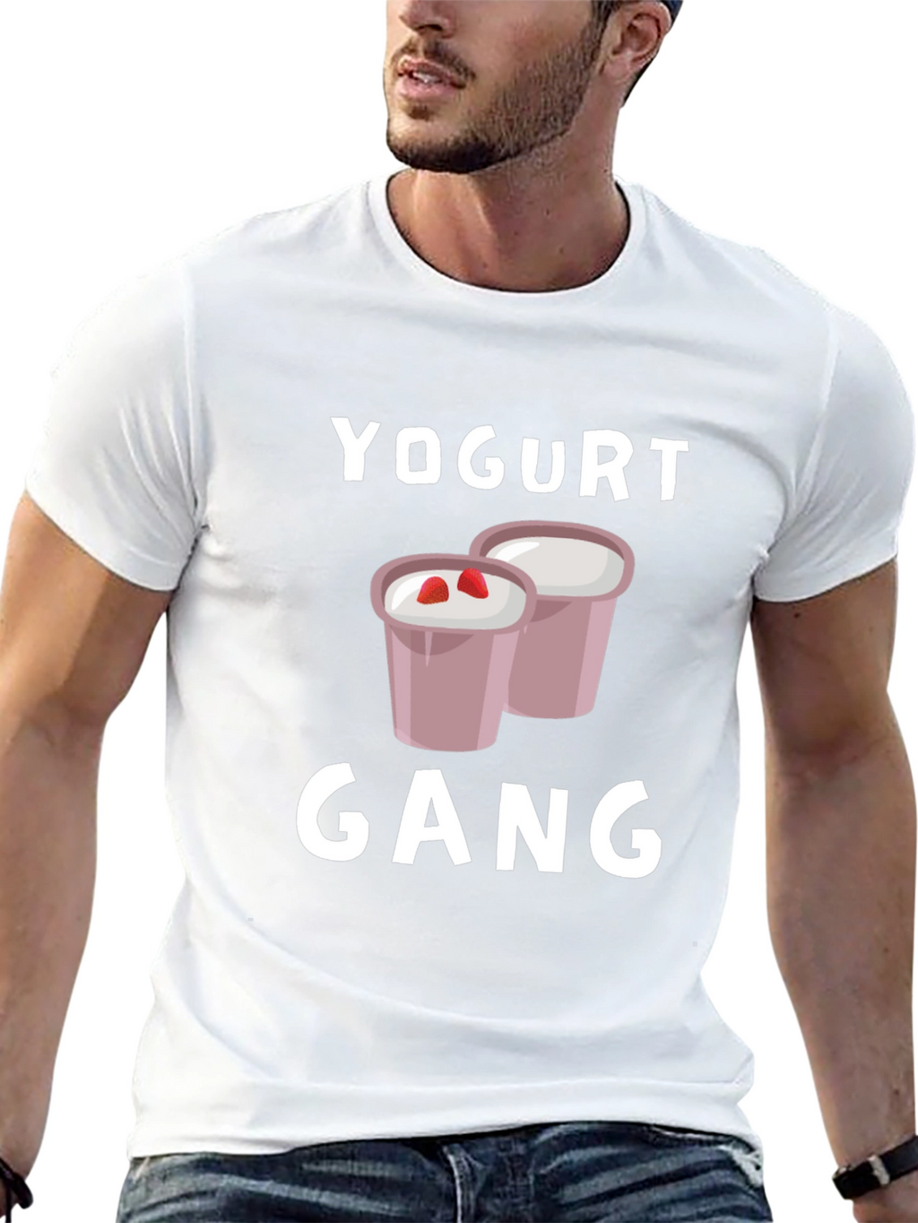 Yogurt Gang T-Shirt - Funny Foodie Tee