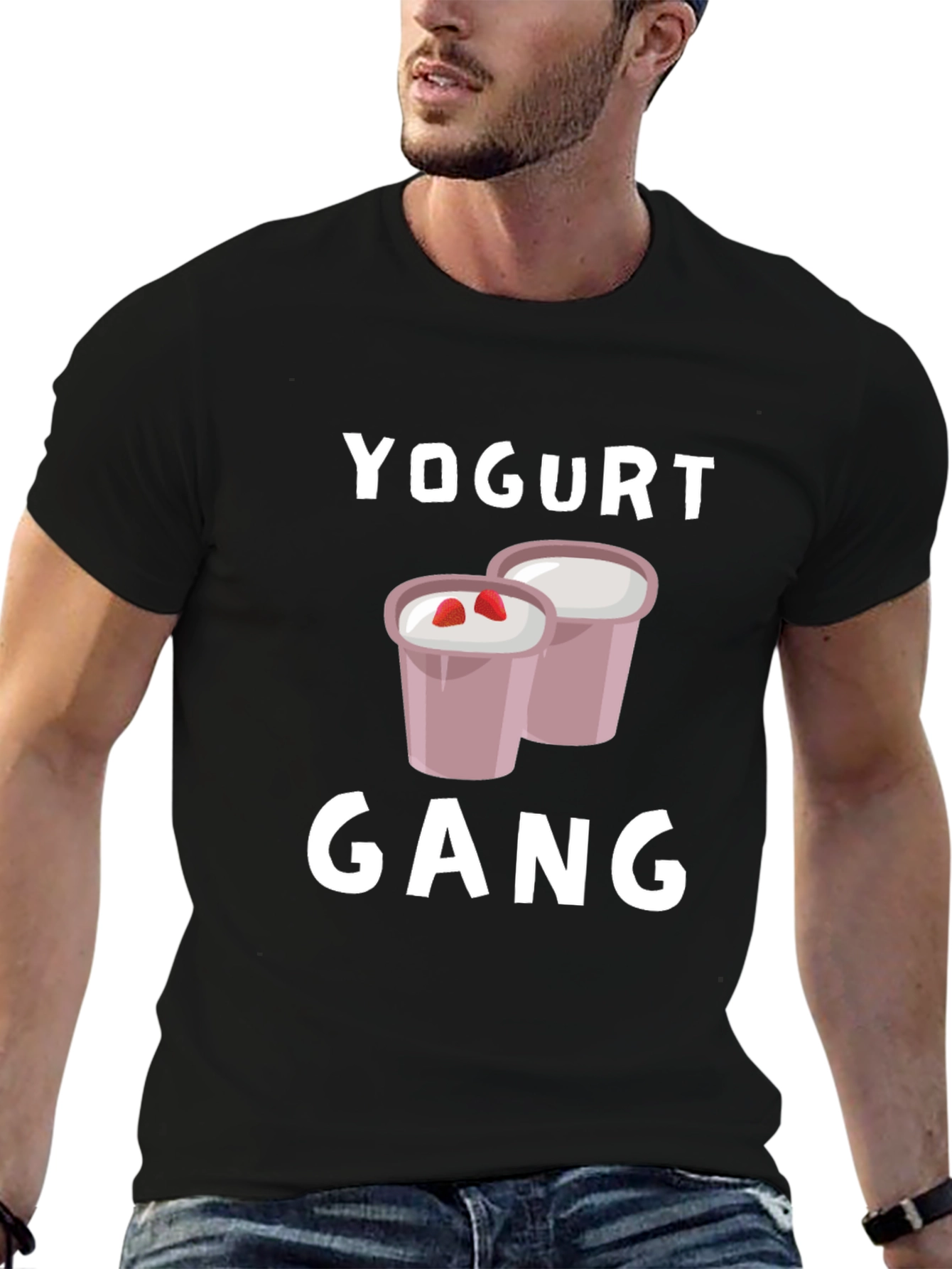 Yogurt Gang T-Shirt - Funny Foodie Tee