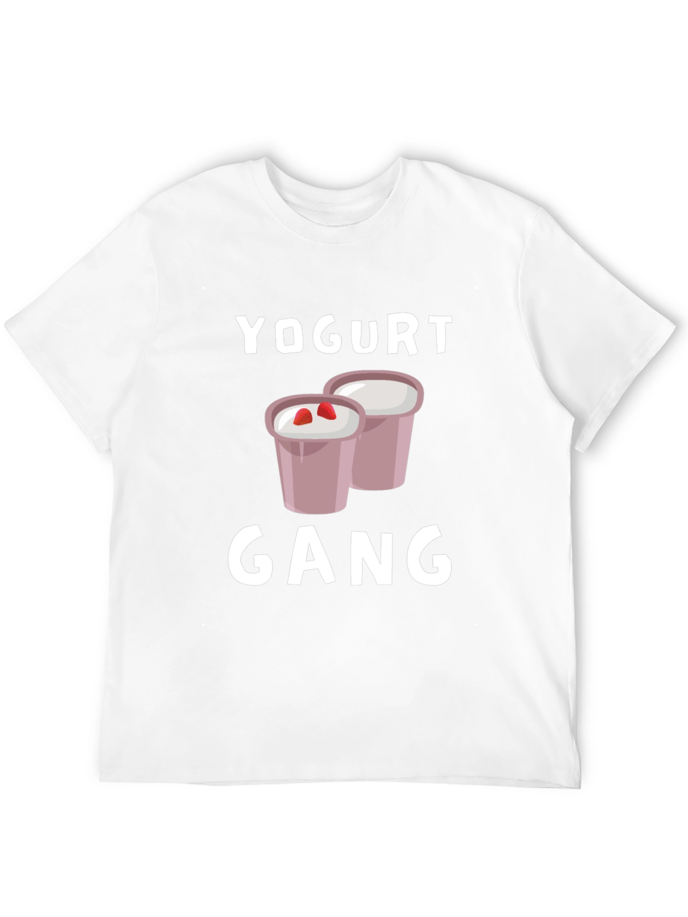 Yogurt Gang T-Shirt - Funny Foodie Tee