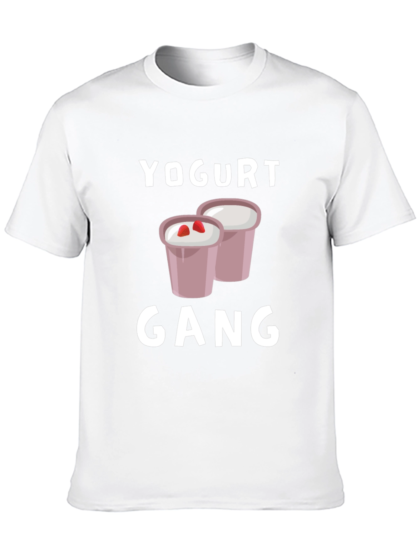 Yogurt Gang T-Shirt - Funny Foodie Tee