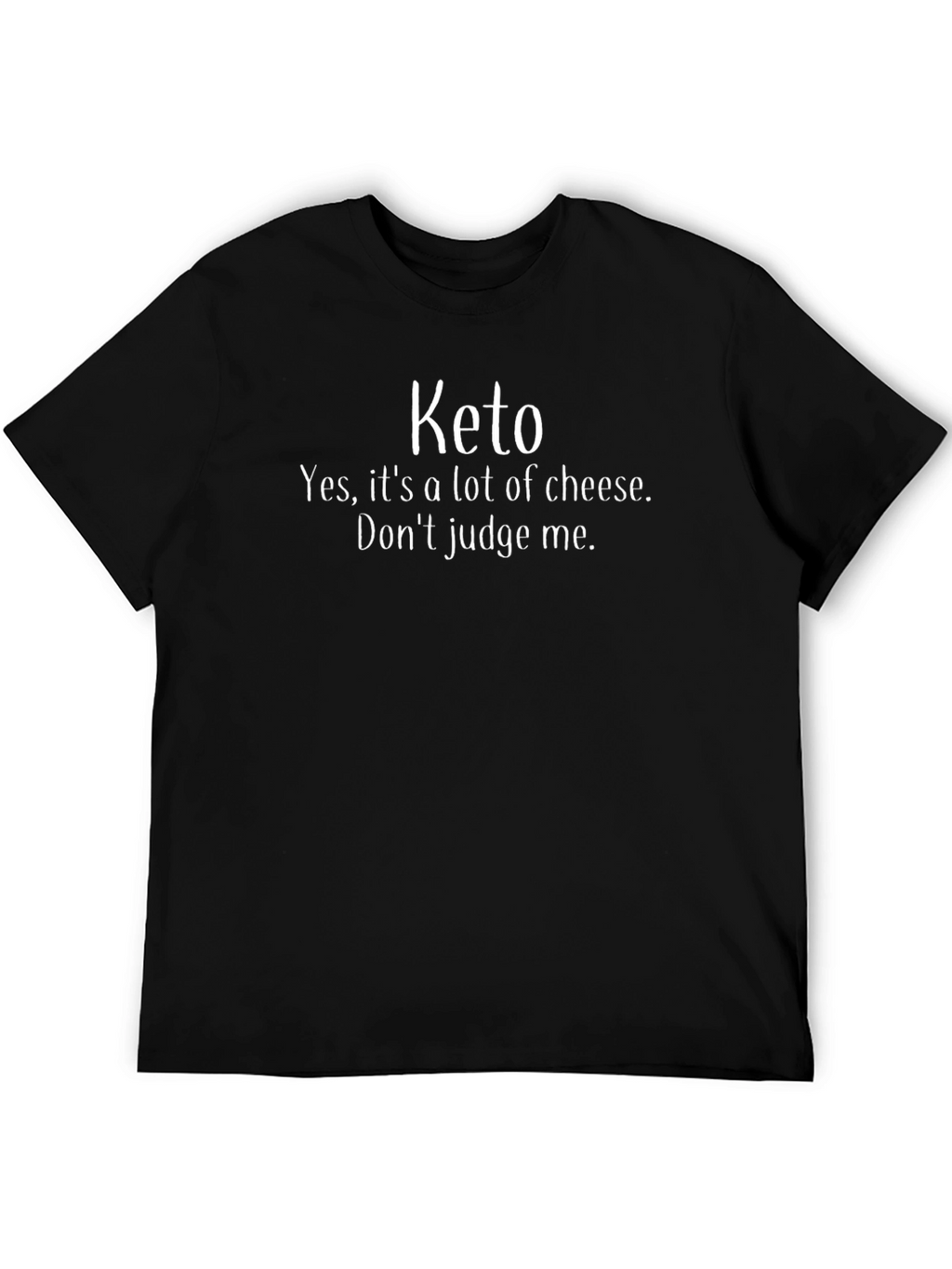 Keto Cheese T-Shirt - Funny Diet Tee