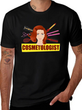 Cosmetologist T-Shirt - Hair Stylist Tee