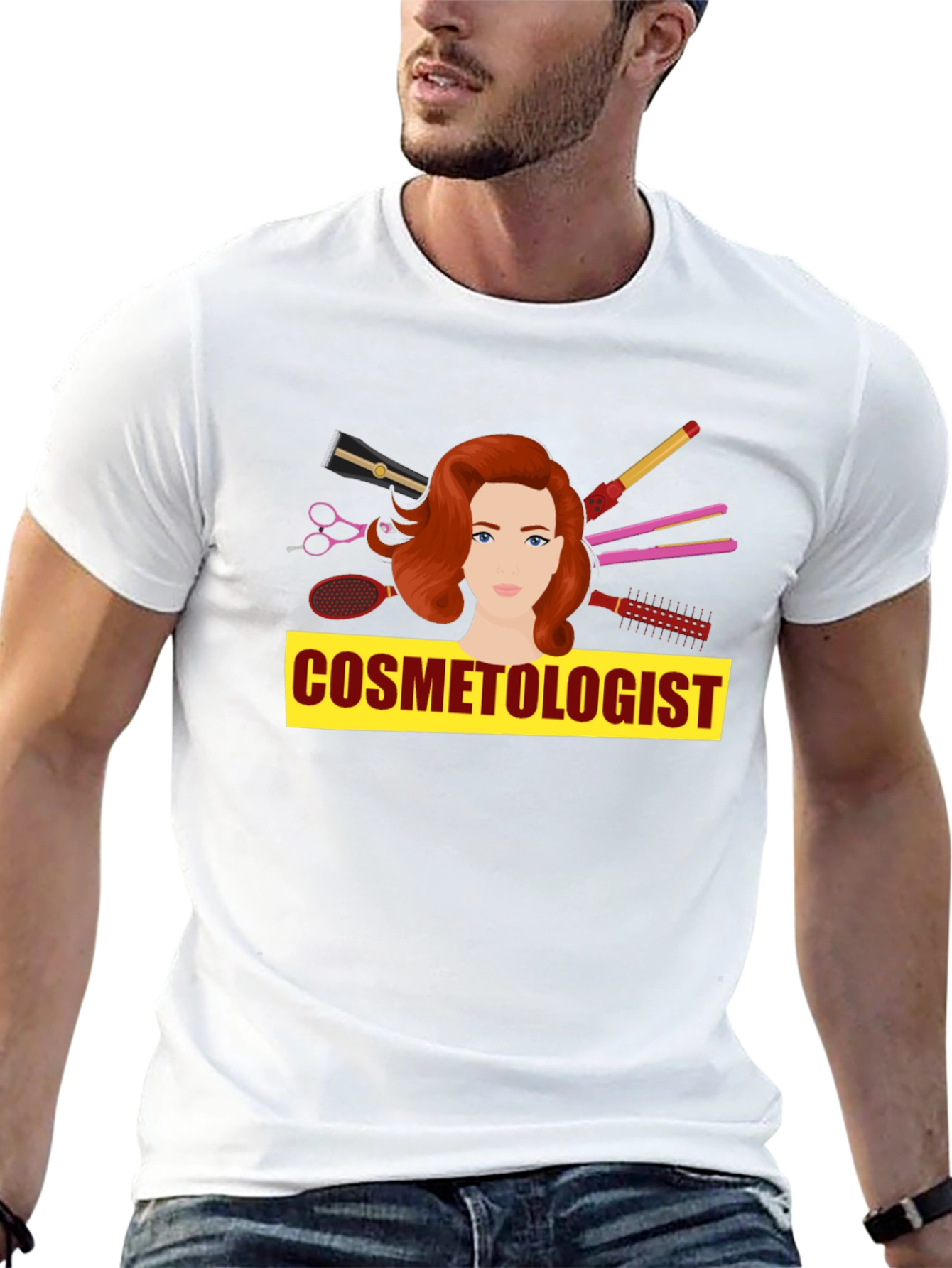 Cosmetologist T-Shirt - Hair Stylist Tee