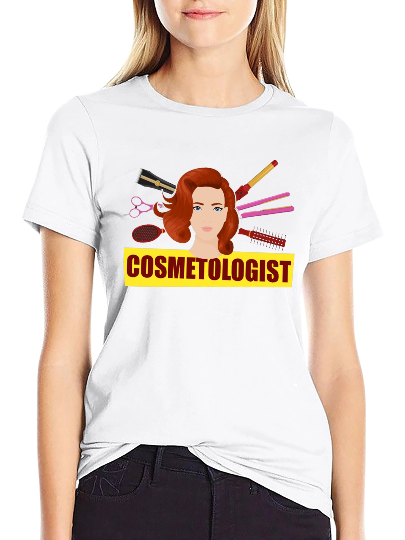 Cosmetologist T-Shirt - Hair Stylist Tee