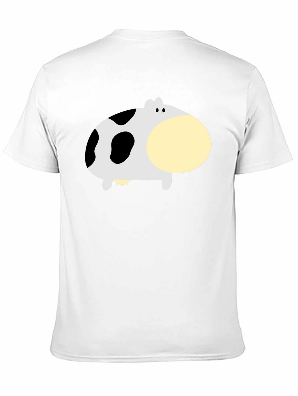 Funny Cow Graphic Black T-Shirt