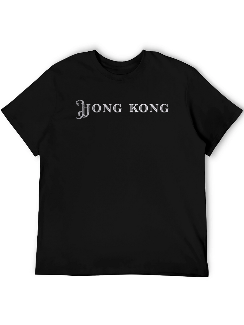 Hong Kong Black T-Shirt - Stylish Graphic Tee