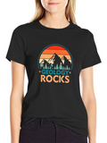 Geology Rocks T-Shirt: Mountain Graphic Tee