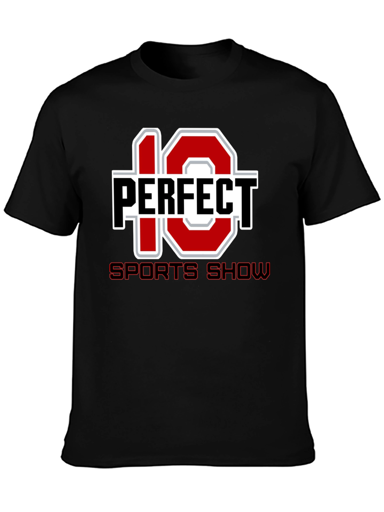 Perfect 10 Sports Show Black T-Shirt
