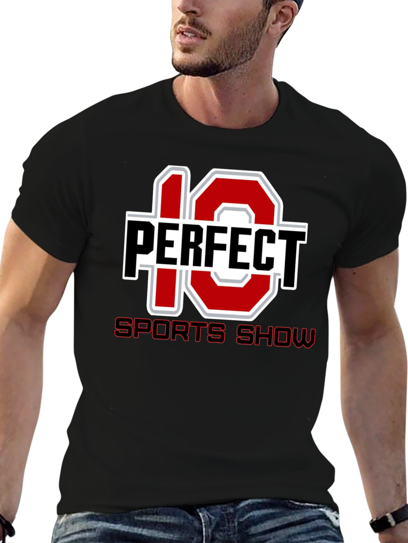 Perfect 10 Sports Show Black T-Shirt