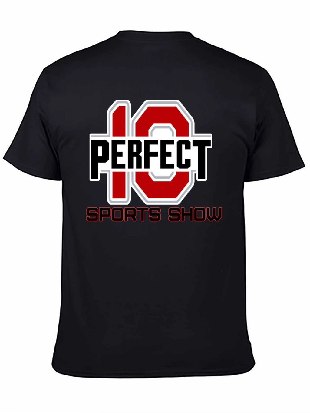 Perfect 10 Sports Show Black T-Shirt