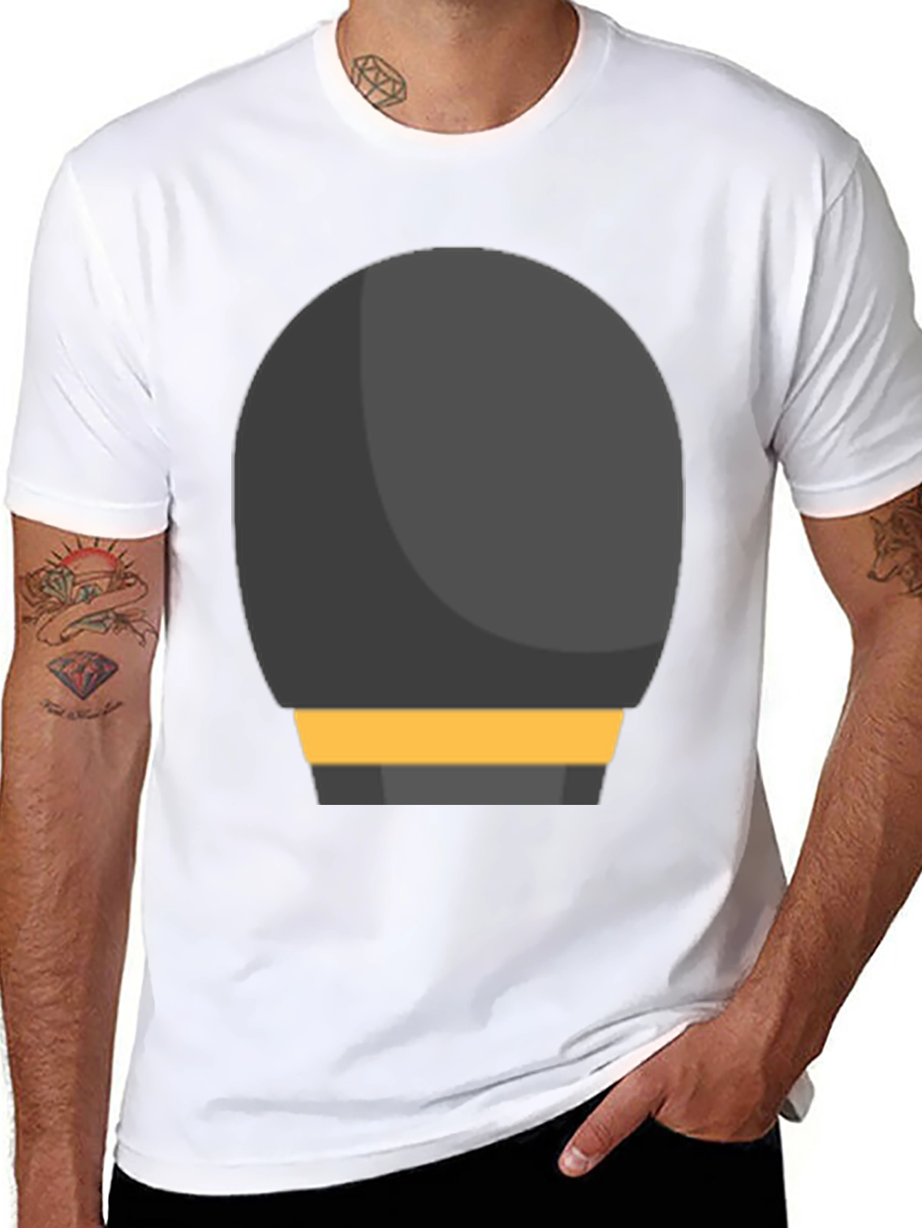 Abstract Design Graphic Tee - Modern Art Shirt