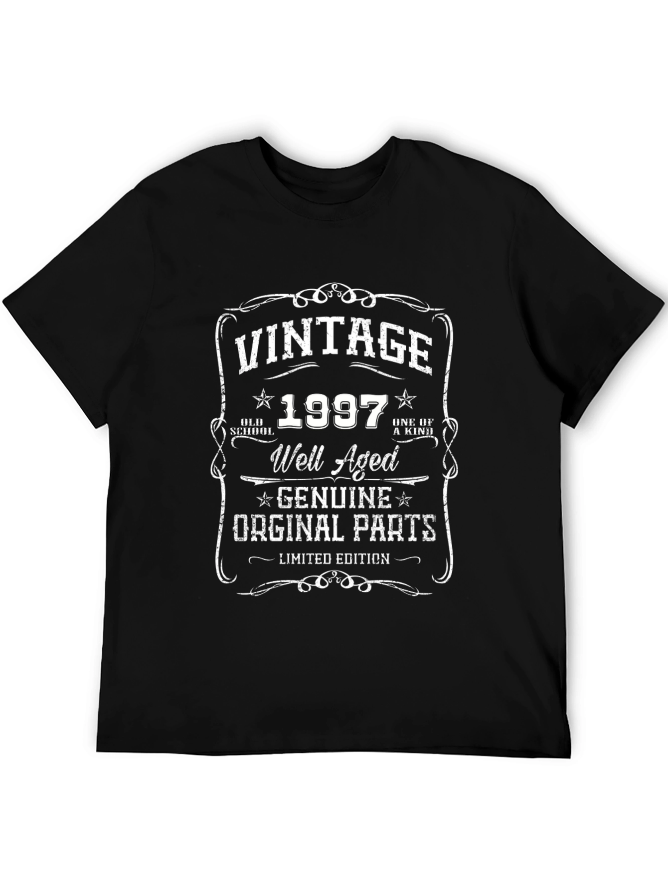 Vintage 1997 T-Shirt - Well Aged Original Parts - Limited Edition