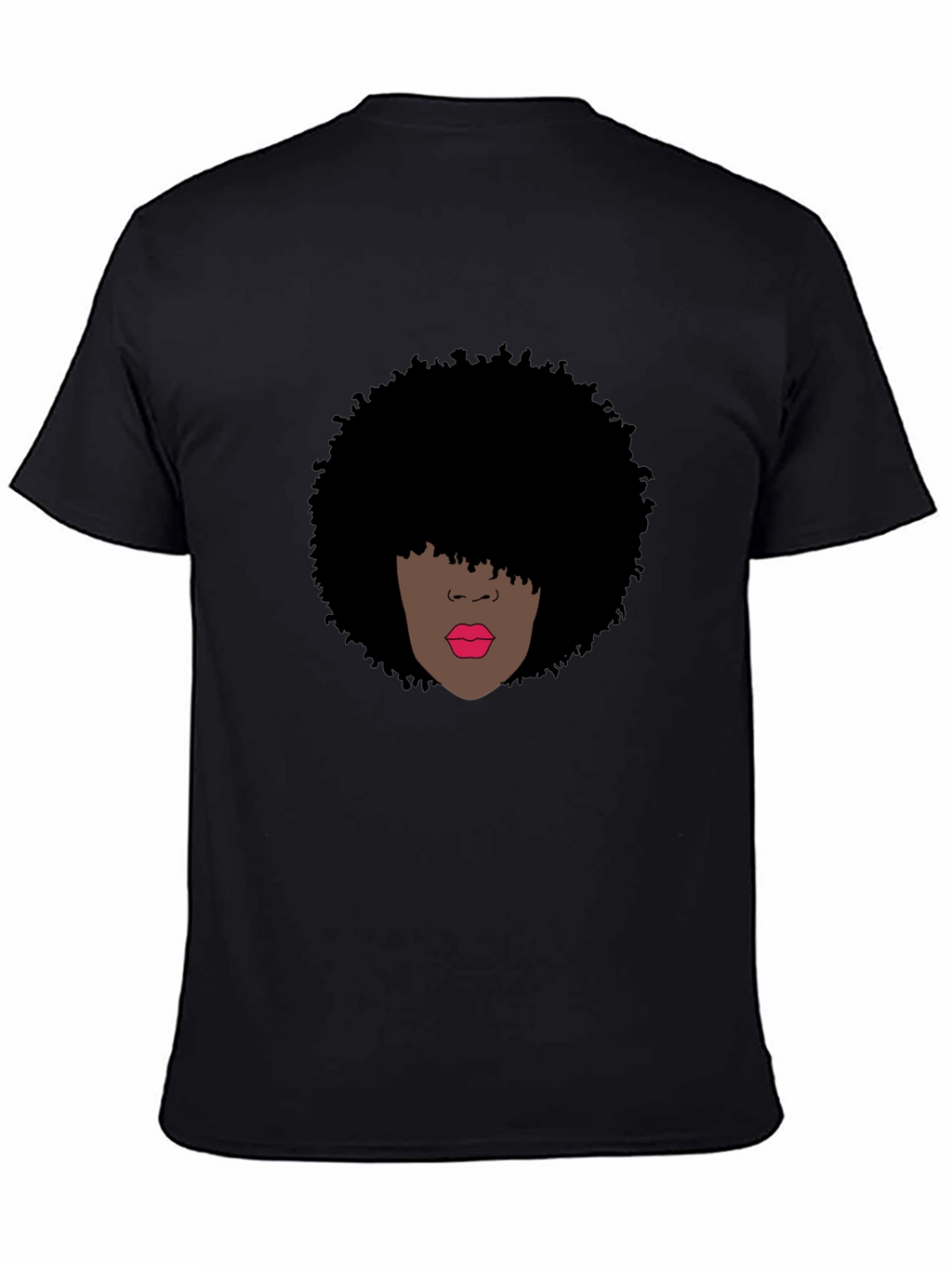 Afro Woman Graphic Tee - Bold & Stylish
