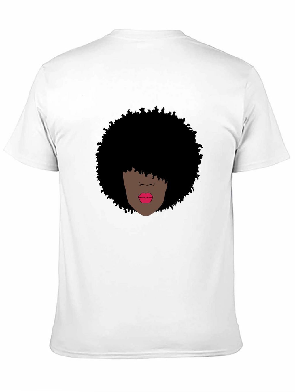 Afro Woman Graphic Tee - Bold & Stylish