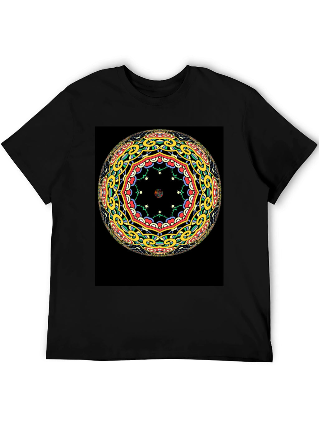 Geometric Mandala T-Shirt