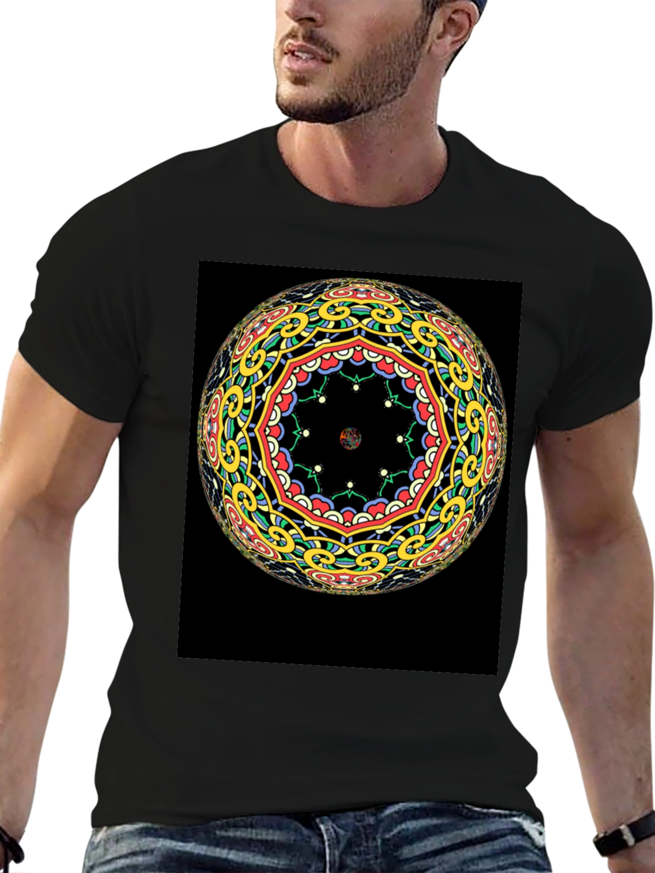 Geometric Mandala T-Shirt