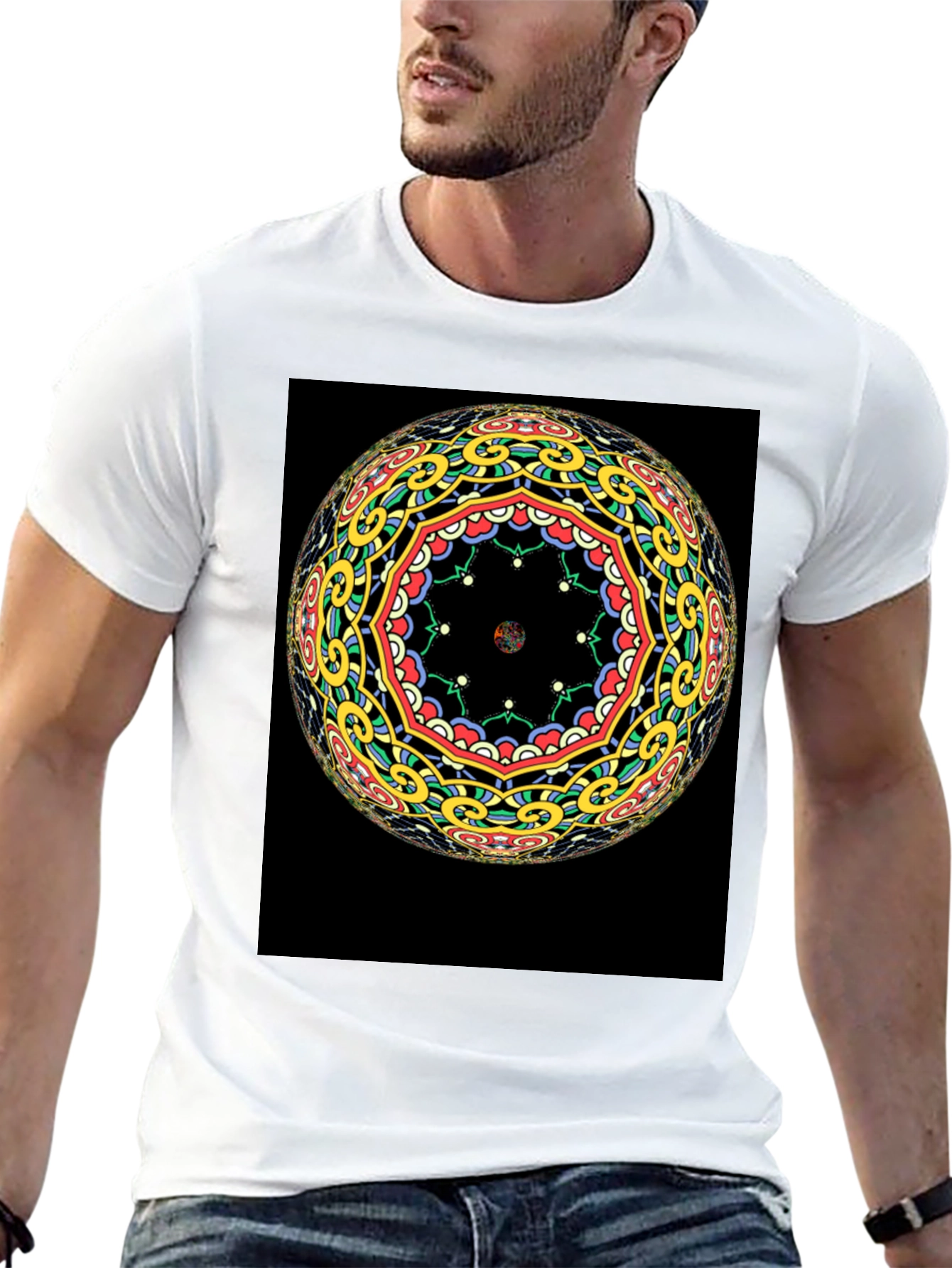 Geometric Mandala T-Shirt