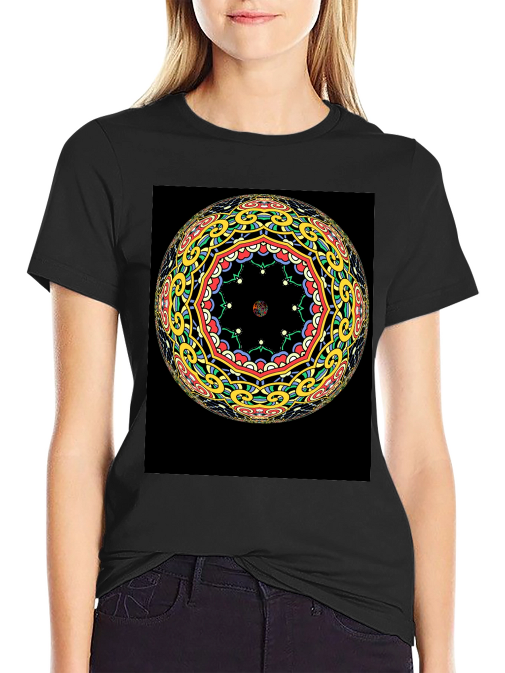 Geometric Mandala T-Shirt