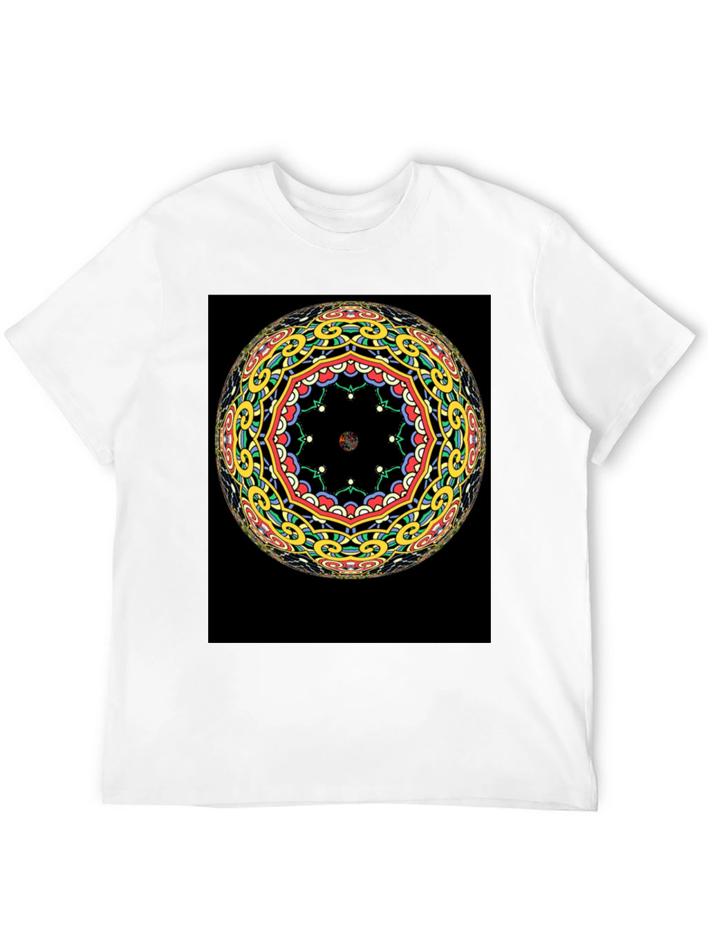 Geometric Mandala T-Shirt