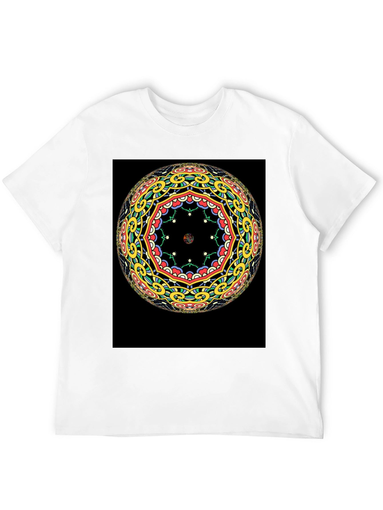 Geometric Mandala T-Shirt