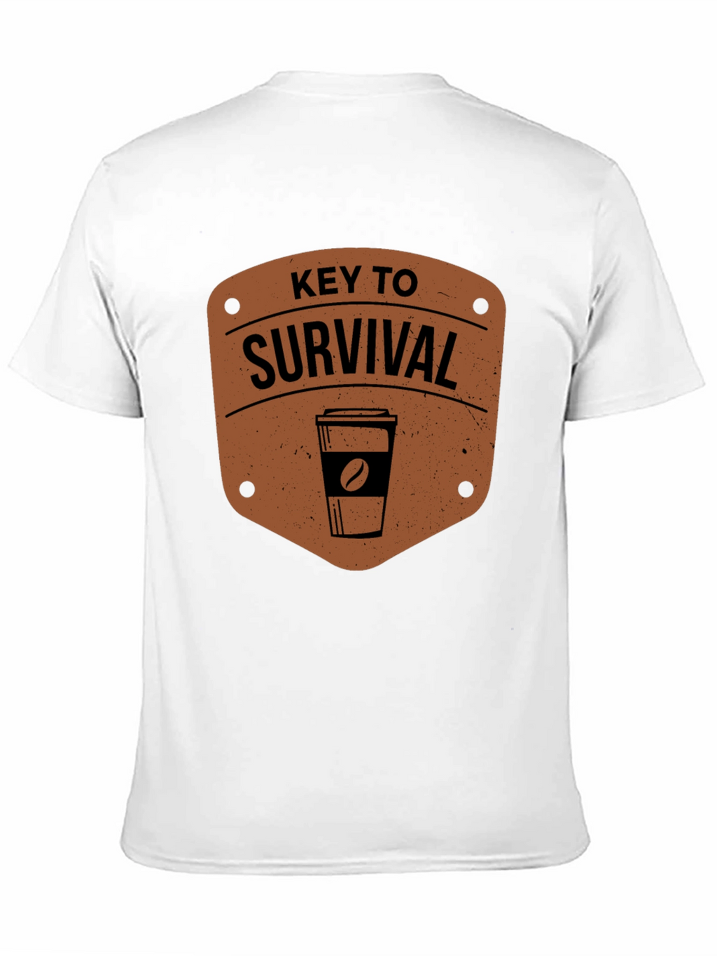 Coffee Key to Survival Graphic T-Shirt
