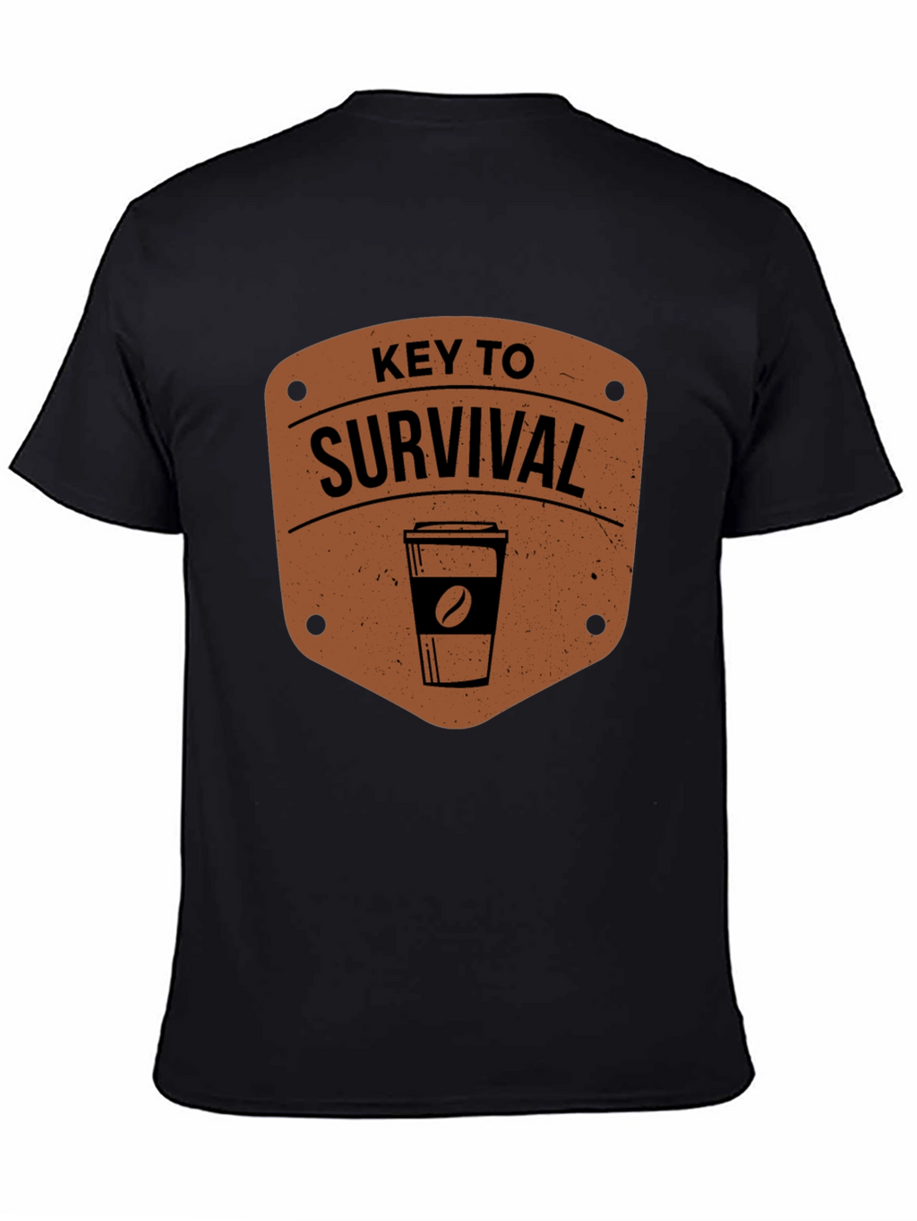 Coffee Key to Survival Graphic T-Shirt