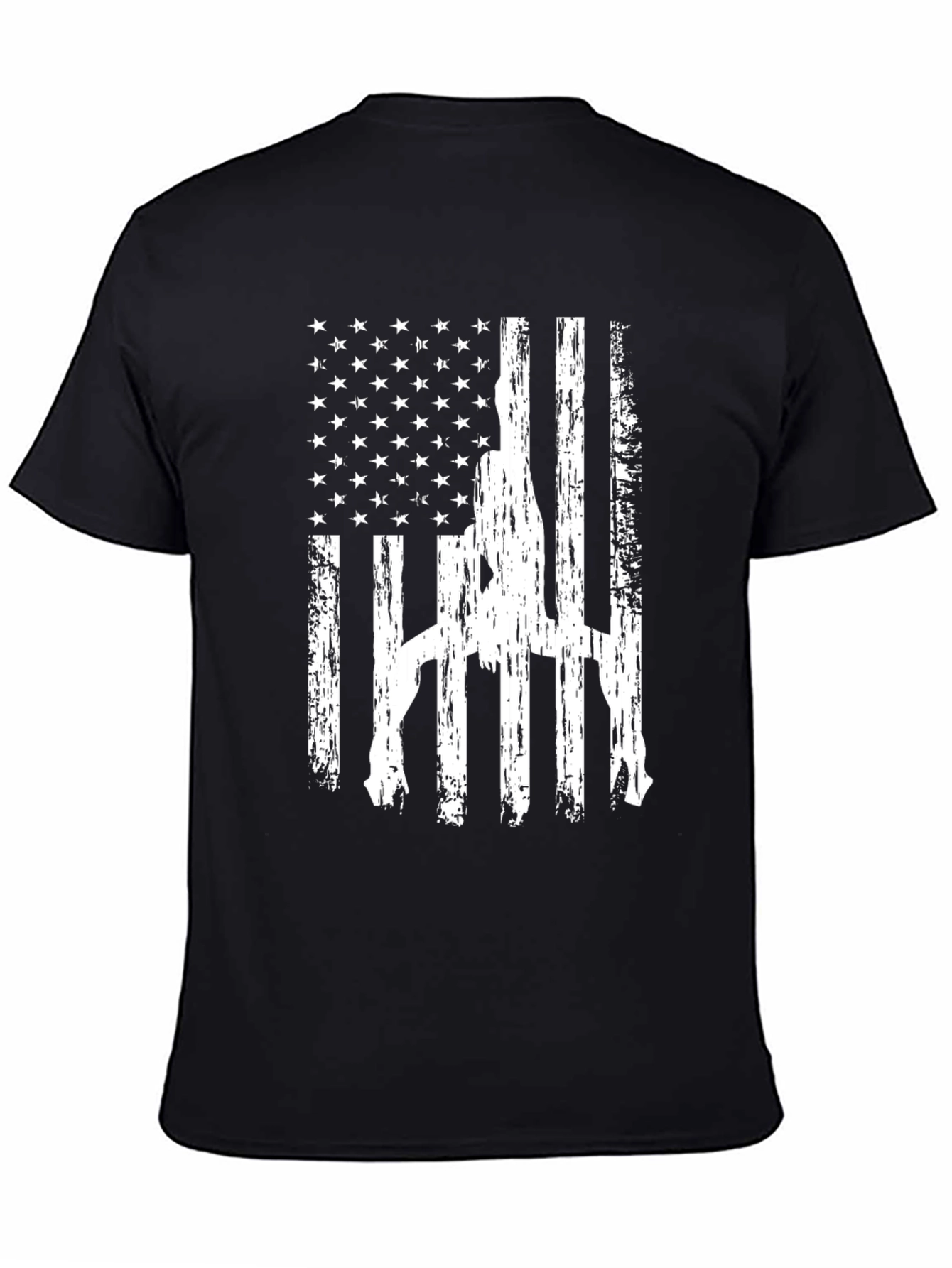 American Flag Gun Rights Graphic T-Shirt