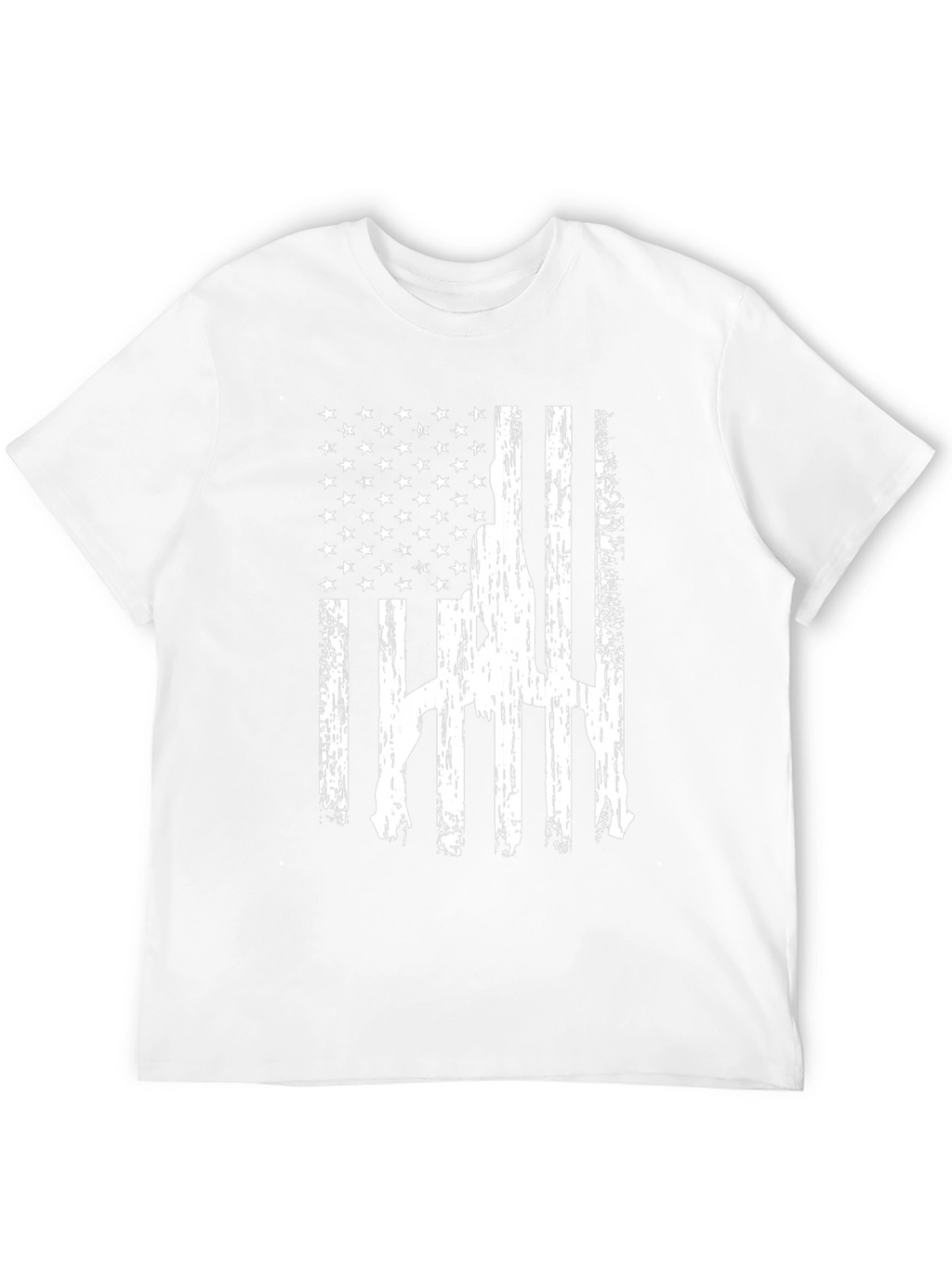 American Flag Gun Rights Graphic T-Shirt
