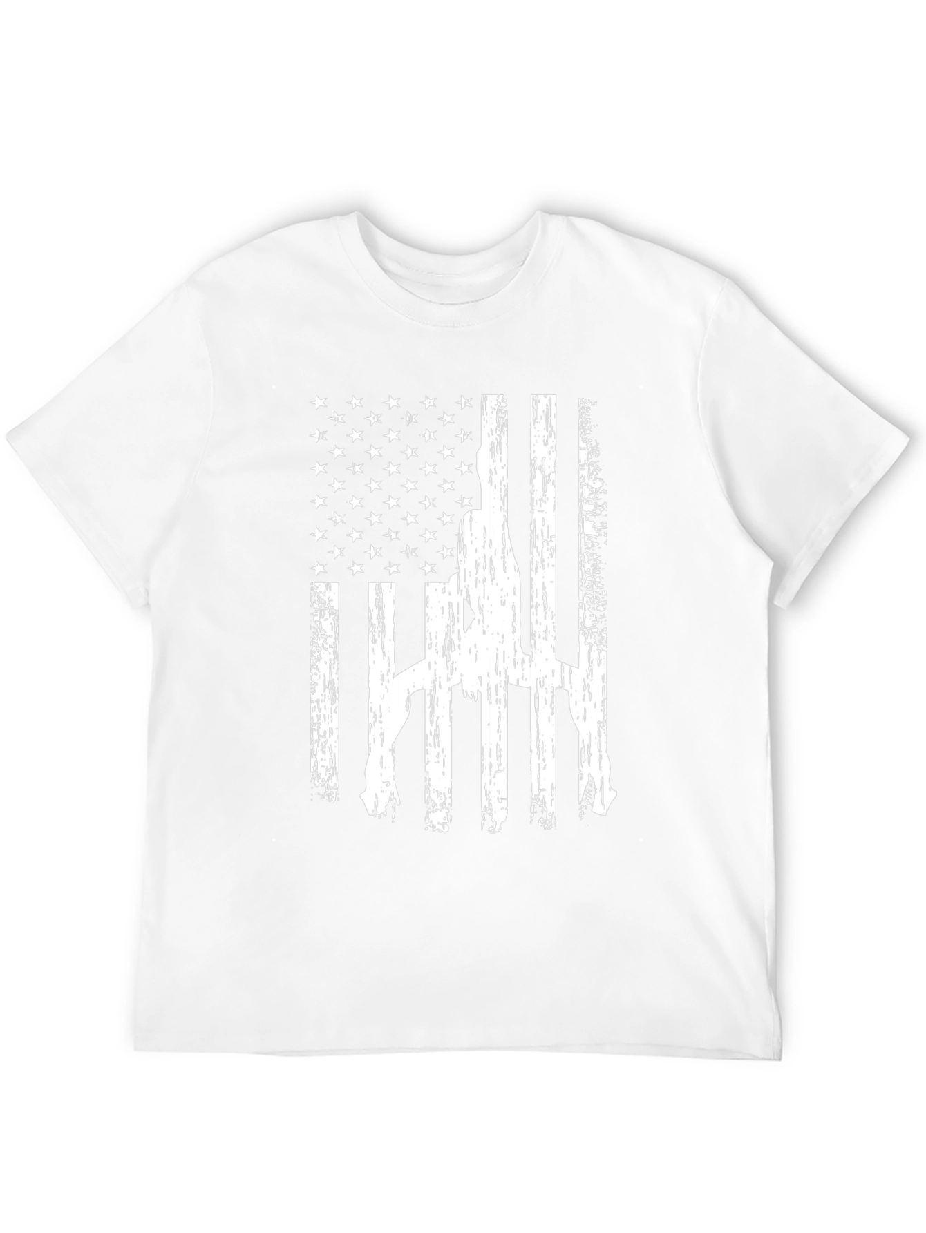 American Flag Gun Rights Graphic T-Shirt
