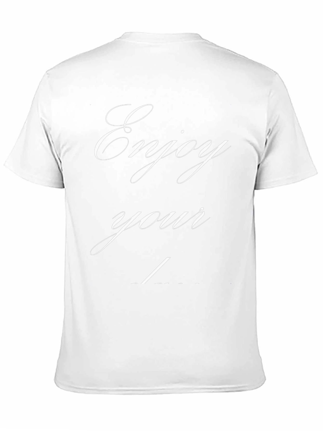 Enjoy Your ____ Black T-Shirt