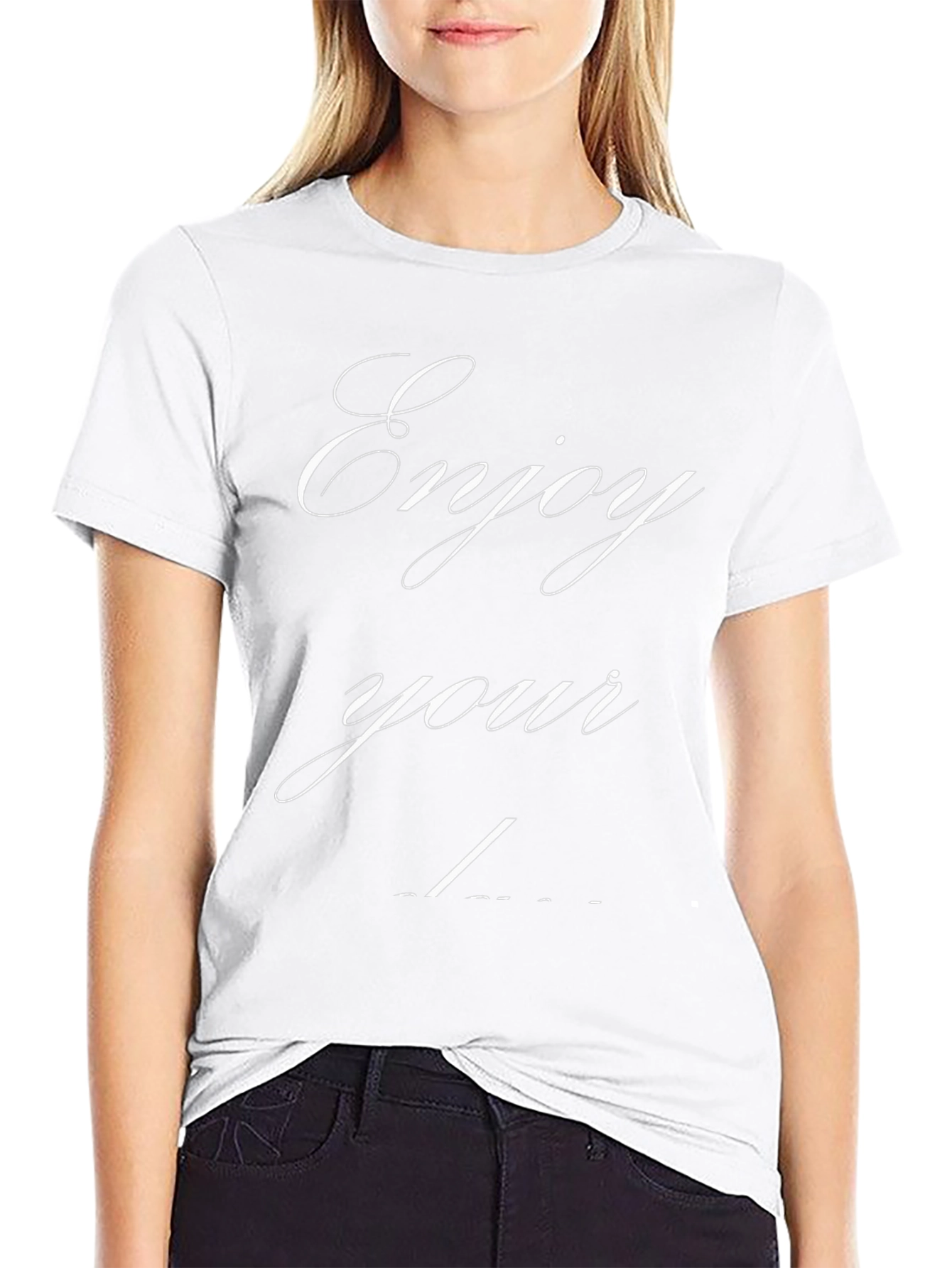 Enjoy Your ____ Black T-Shirt