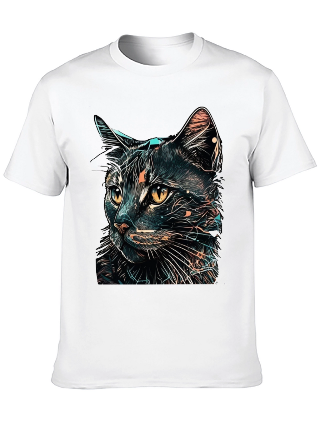 Black Cat Graphic T-Shirt