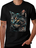 Black Cat Graphic T-Shirt