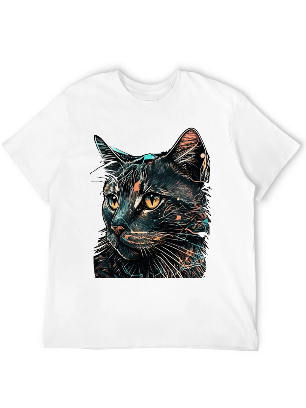 Black Cat Graphic T-Shirt